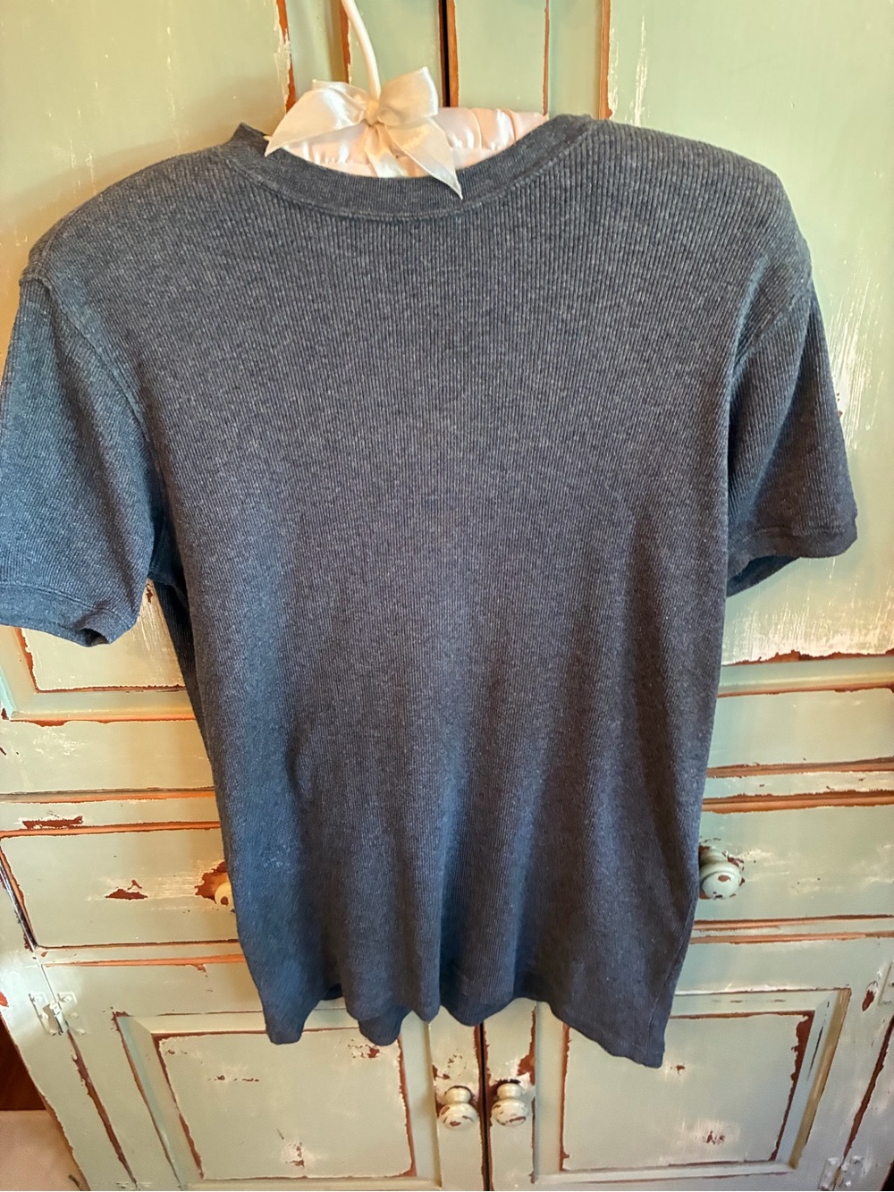 Banana Republic Women’s Gray XS Short-Sleeve Crew Neck Tee